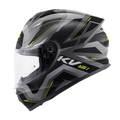 Casco Integrale Kappa KV51 Insert Titanio Opaco/Nero/Grigio/Giallo – vista laterale