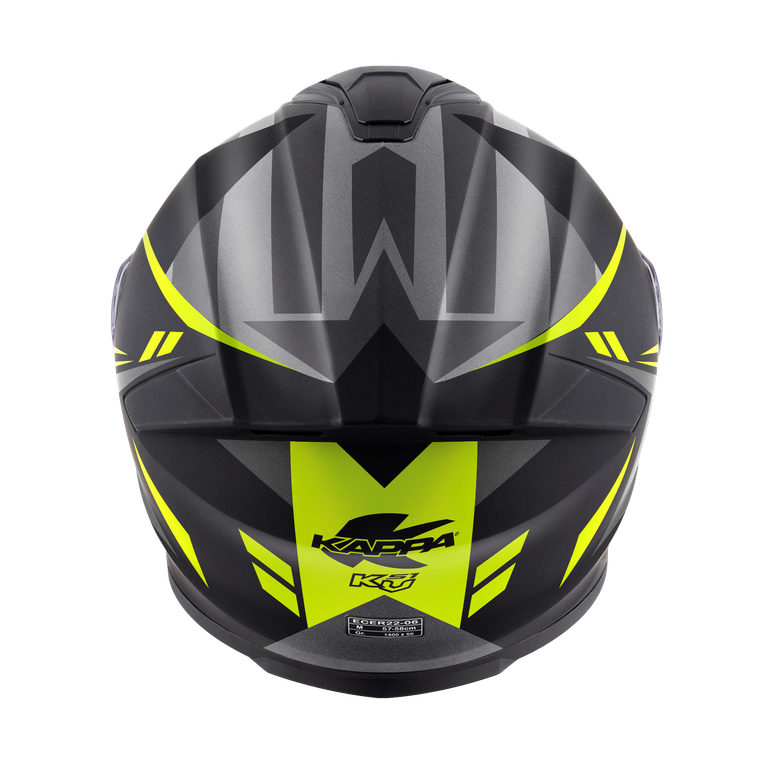 Kappa KV51 ZENITH - Nero / Titanio / Giallo