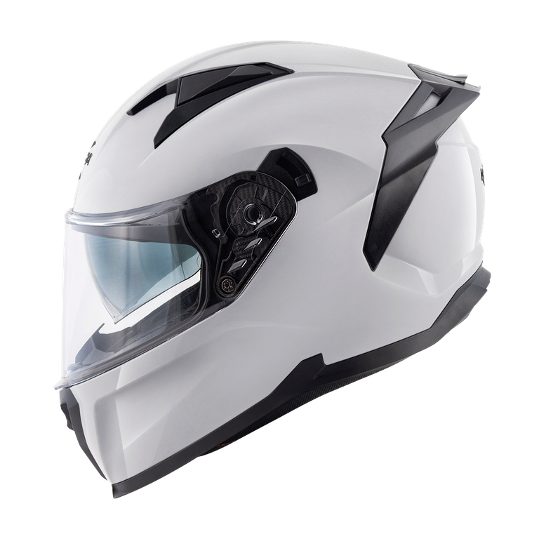 Casco Integrale Kappa KV52 Bianco Lucido – vista laterale