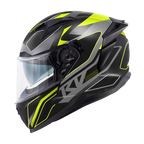 Kappa KV52 ATLANTIC - Nero Opaco / Giallo Fluo / Titanio / Grigio