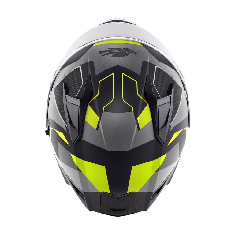 Kappa KV52 ATLANTIC - Nero Opaco / Giallo Fluo / Titanio / Grigio