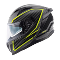 Casco Integrale Kappa KV52 Kronos Titanio/Nero/Giallo – vista laterale