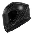 Casco Integrale Kappa KV56 Neon Nero – vista laterale
