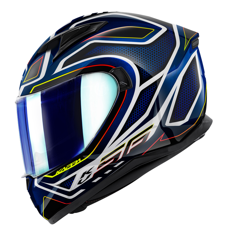 Kappa KV56 NEON - Nero / Blu