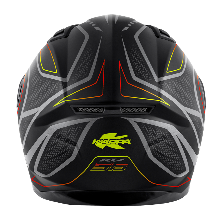 Kappa KV56 NEON - Nero / Rosso