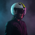Casco Demi-Jet Kappa KV57 Striker Bianco/Nero/Giallo – ECE 22.06 doppia visiera - Moon Bike - Vista 5