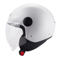 Casco Demi-Jet Kappa KV59 Bianco Lucido – vista laterale