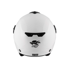 Kappa KV60 Basic Casco Demi-Jet Bianco Lucido – ECE 22.06 Doppia Visiera