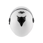 Kappa KV60 Basic Casco Demi-Jet Bianco Lucido – ECE 22.06 Doppia Visiera