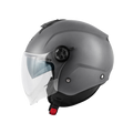 Kappa KV60 Casco Demi-Jet Titanio Opaco – Doppia Visiera ECE 22.06