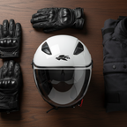 Casco Jet Kappa KV61 Bianco Lucido – ECE 22.06 - Moon Bike - Vista 7