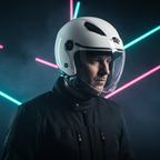 Casco Jet Kappa KV61 Bianco Lucido – ECE 22.06 - Moon Bike - Vista 10