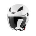 Casco Jet Kappa KV61 Bianco Lucido – vista laterale