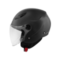 Casco Jet Kappa KV61 Nero Opaco – vista laterale