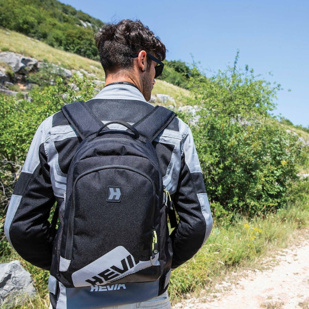 Zaino Moto Hevik Nautilus HZ100P 15 Litri Nero Rosa Tecnico Universale