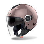 Airoh Helyos Color Casco Jet Rosa Metallizzato – Doppia Visiera Custom Kit ECE 22.06 (HE654) - Moon Bike - Vista 1