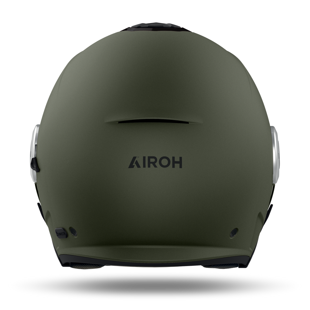 Airoh Helyos Casco Jet Verde Militare Opaco – ECE 22.06 HE670 - Moon Bike - Vista 3