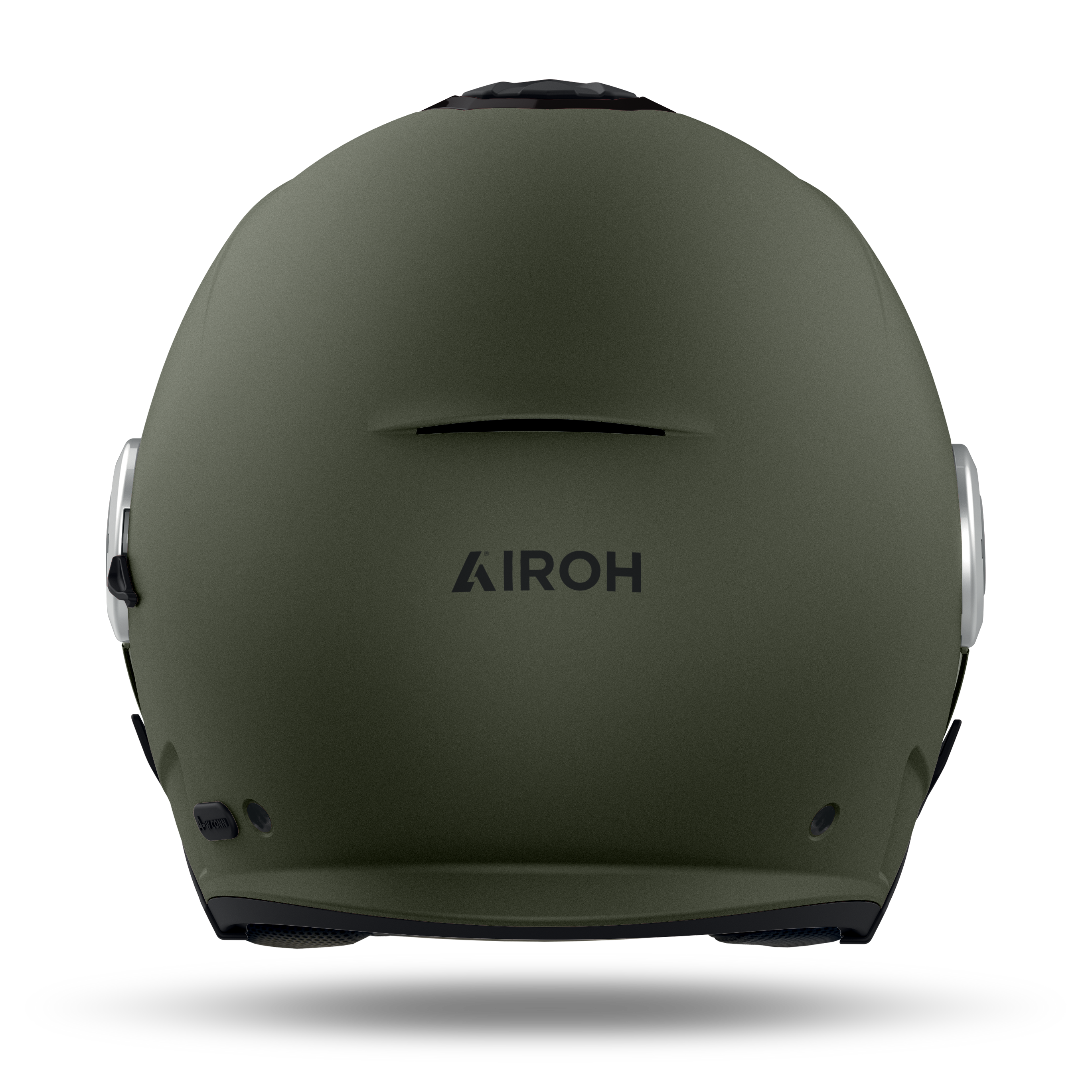 Airoh Helyos Casco Jet Verde Militare Opaco – ECE 22.06 HE670 - Moon Bike - Vista 3