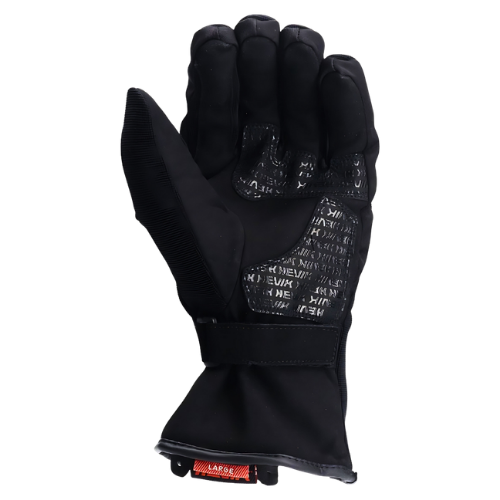 Hevik Oberalp WP Guanti Moto Invernali Impermeabili Termici CE Nero Uomo