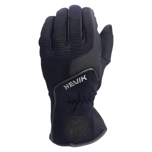 Hevik Oberalp WP Guanti Moto Invernali Impermeabili Termici CE Nero Uomo