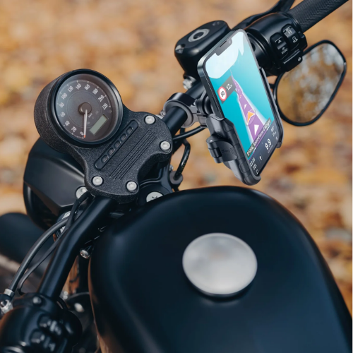 Interphone Crab 24 Pro Motorcycle Smartphone Holder – Universal Pro Anti-Vibration