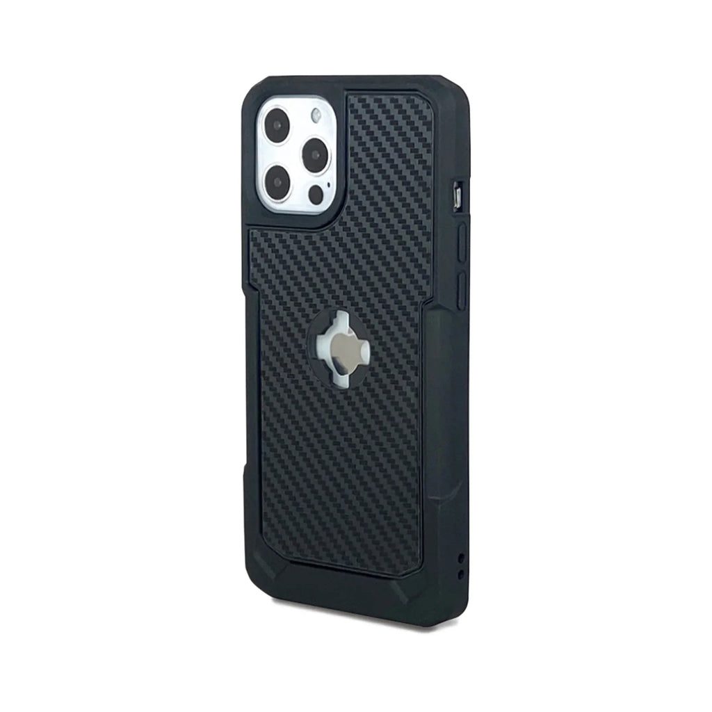 X-Guard Cover iPhone 12 Pro Max Carbonio Custodia Moto Attacco Quick-Lock, codice 127239 — X-Guard