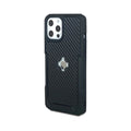 X-Guard Cover iPhone 12 Pro Max Carbonio Custodia Moto Attacco Quick-Lock, codice 127239 — X-Guard