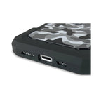 X-Guard Cover iPhone 12 Pro Max Mimetica Neve: Custodia Moto Attacco Quick-Lock, codice articolo 127238