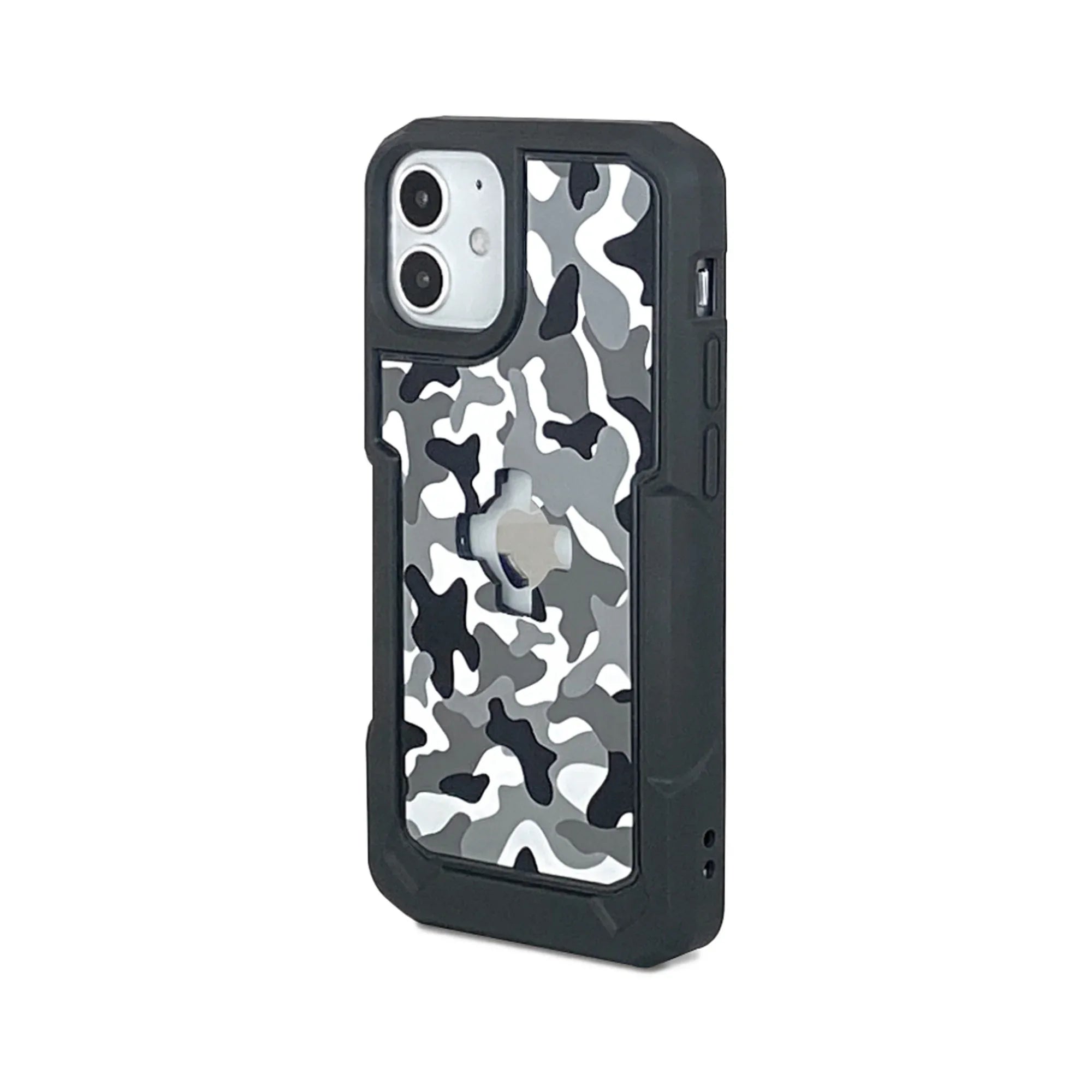X-Guard Cover iPhone 12 Mini Mimetica Neve Custodia Moto Attacco Quick-Lock, codice 127234 — X-Guard
