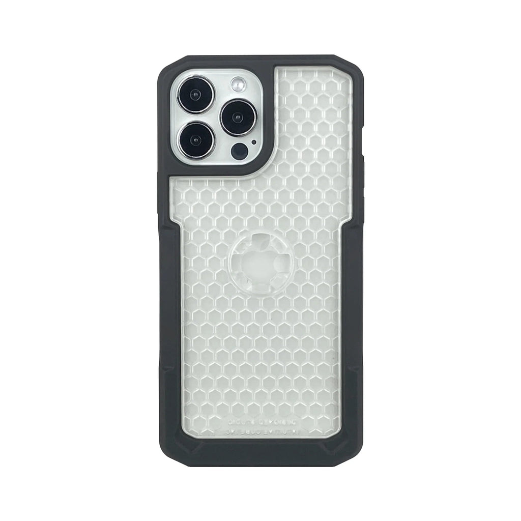 Custodia Moto Attacco Quick-Lock X-Guard Cover iPhone 13 Pro Max Trasparente, articolo 137835 — Moon Bike