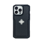 Custodia Moto Attacco Quick-Lock X-Guard Cover iPhone 13 Pro Carbonio, articolo 137834 — Moon Bike