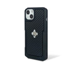 X-Guard Cover iPhone 13 Carbonio Custodia Moto Attacco Quick-Lock, codice 137832 — X-Guard