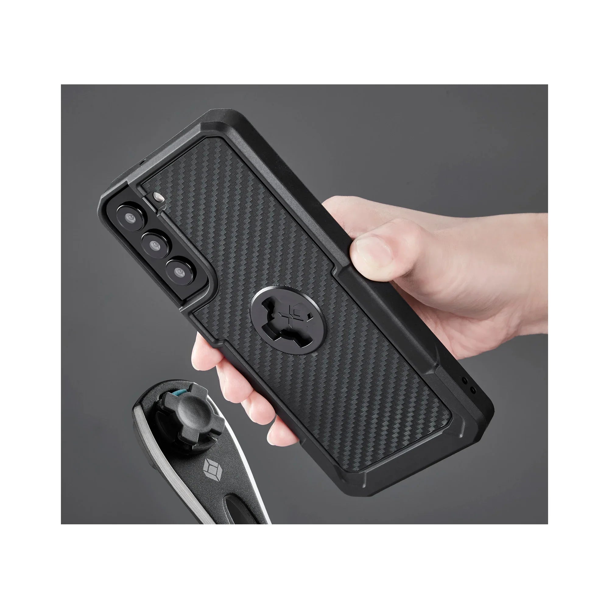 Cover Telefono X-Guard Samsung S22 Plus Supporto Telefono Moto