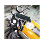 Supporto Telefono Moto Tubi 12-18,5 mm X-Guard Small Tube Mount A+ Nero, articolo 126081 — Moon Bike
