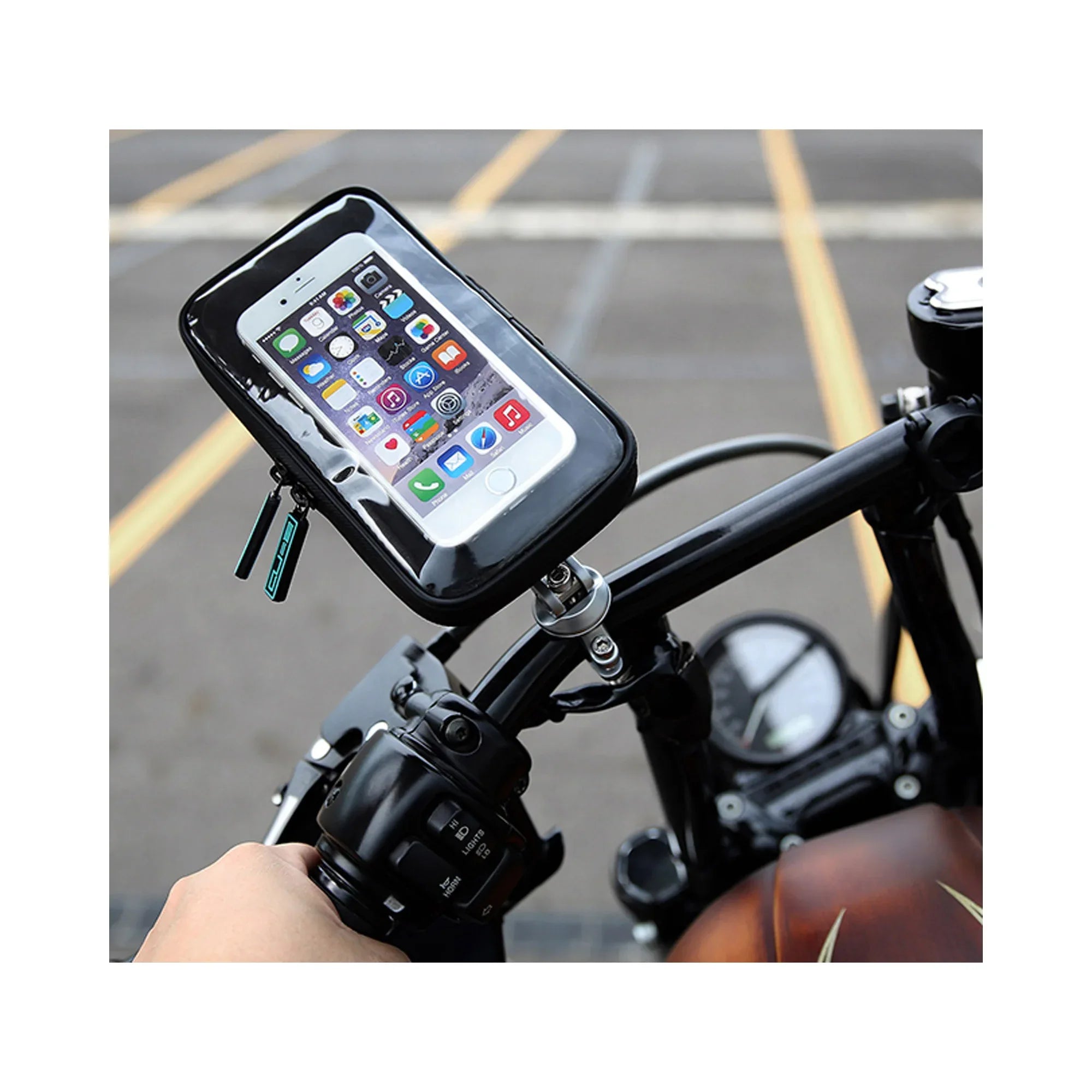 Cover Telefono Universale Impermeabile X-Guard 5,5 Pollici Accessori Supporto Telefono Moto