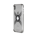 X-Guard Cover iPhone XS Max Grigio Chiaro Custodia Moto con Attacco Quick-Lock, codice 126074 — X-Guard