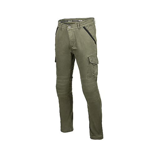 Jeans Moto Hevik Harbour Cargo Uomo Verde Militare - Moon Bike - Vista 1