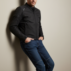 Jeans Moto Hevik Tucson Uomo Blu Denim - Moon Bike - Vista 6