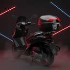 Kappa K30N Bauletto Monolock 30 Litri Nero – Con Piastra Universale K628 Bauletti e Top Case - Moon Bike - Vista 3