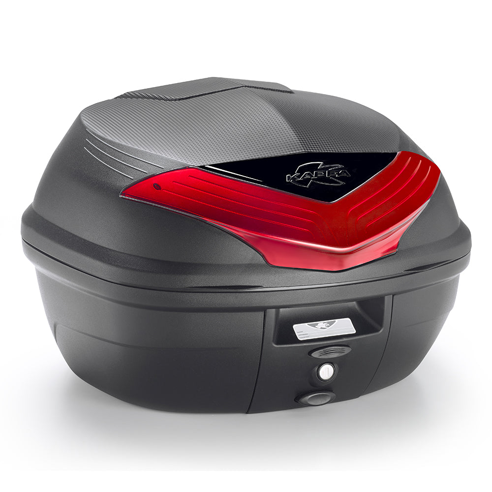 Bauletto Top Case Kappa MONOLOCK® K355N2 35 Litri Nero – Catadiottro