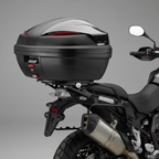 Bauletto Kappa K47NN Manta 47L Monolock Nero Goffrato con Catadiottri Rossi – Piastra Universale - Moon Bike - Vista 2