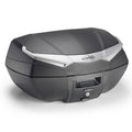 Kappa Moto Kappa K4900A Bauletto K'Vanguard Monokey 49L Argento – Porta 2 Caschi Modulari Nero Bauli - Moon Bike - Vista 1
