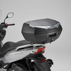 Kappa K4900N K'Vanguard 49 Litre Monokey Top Case Black/Grey Made in Italy – 2 Modular Helmets