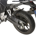 Parafango posteriore copricatena Kappa KMG1121 in ABS nero per Honda CB500X 2013-2018