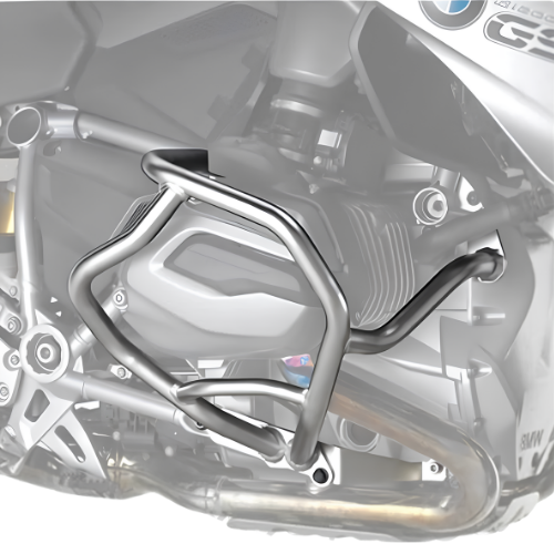Paramotore tubolare inox Kappa KN5108OX per BMW R1200GS R1200R R1200RS