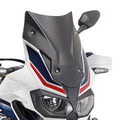 Cupolino Kappa KD1144BO Nero Opaco per Honda Africa Twin (2016-2019) Parabrezza e Cupolini - Moon Bike - Vista 1
