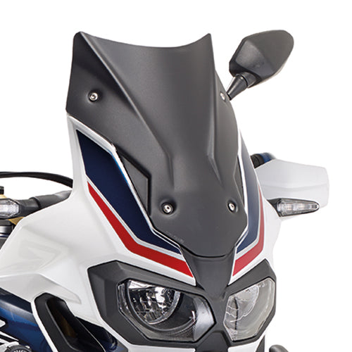 Cupolino Kappa KD1144BO Nero Opaco per Honda Africa Twin (2016-2019) Parabrezza e Cupolini - Moon Bike - Vista 1