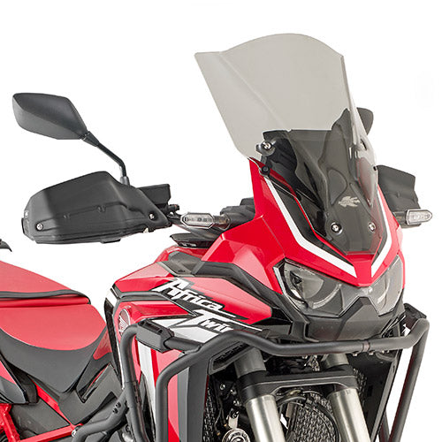 Cupolino Kappa KD1179S Fumé per Honda CRF1100L Africa Twin (2020) Parabrezza e Cupolini - Moon Bike - Vista 1