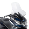 Parabrezza Kappa KD5604ST Trasparente con Paramani 85,5x69 cm – Piaggio X10 125/350/500 (2012-2016) - Moon Bike - Vista 1