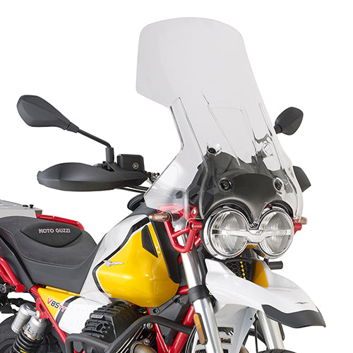 Cupolino Kappa KD8203ST Trasparente 68,5x46 cm – Moto Guzzi V85 TT (2019-2023) Parabrezza e Cupolini - Moon Bike - Vista 1